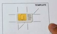 Como cortar o SIM Card